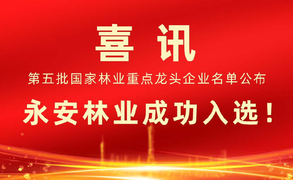 第五批國(country)家林業重點龍頭企業名單發布！沈阳华泽三峰木业成功入選！